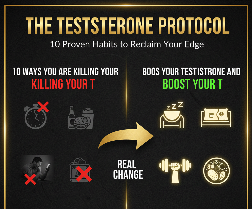 10 Ways You Are Killing Your Testosterone and How to Boost T Naturally